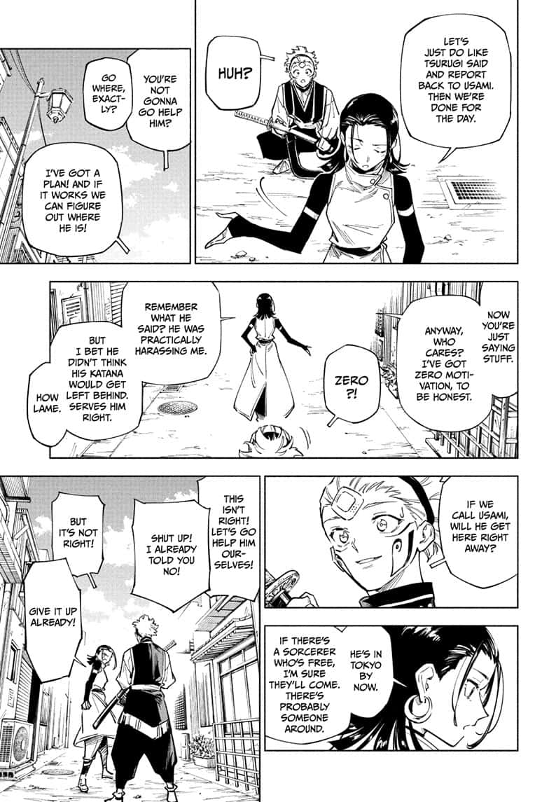 Jujutsu Kaisen Modulo Manga Chapter 1 page 28 - Special Grade Incident scene