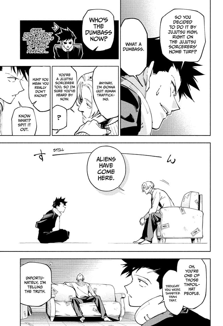 Jujutsu Kaisen Modulo Manga Chapter 1 page 32 - Special Grade Incident scene