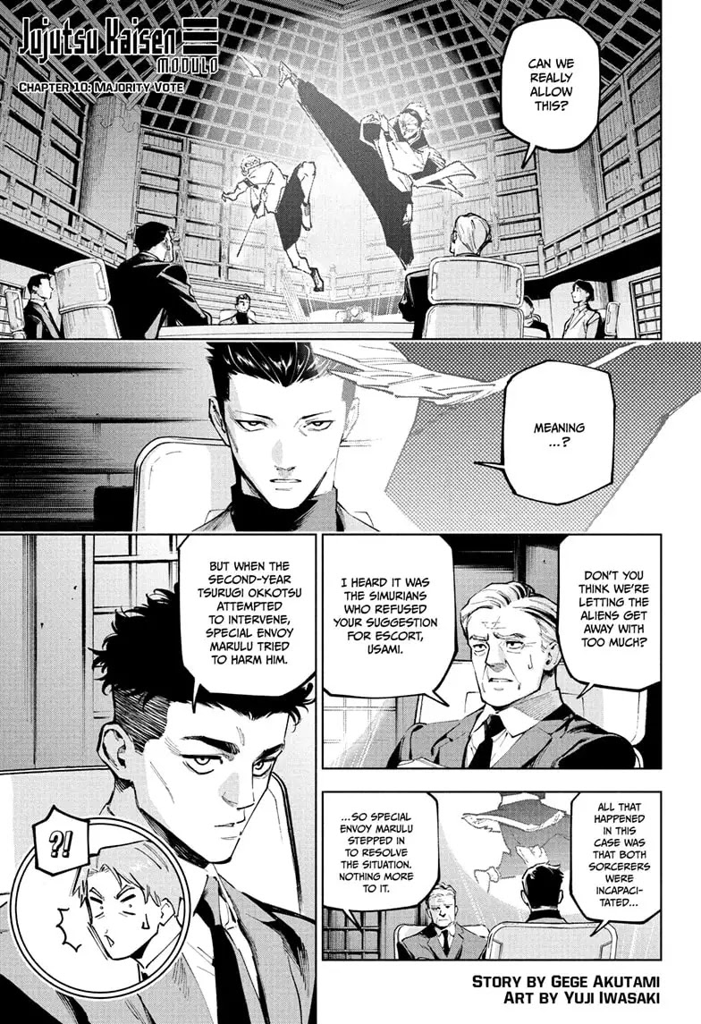 Jujutsu Kaisen Modulo Manga Chapter 10 page 1 - Majority Vote