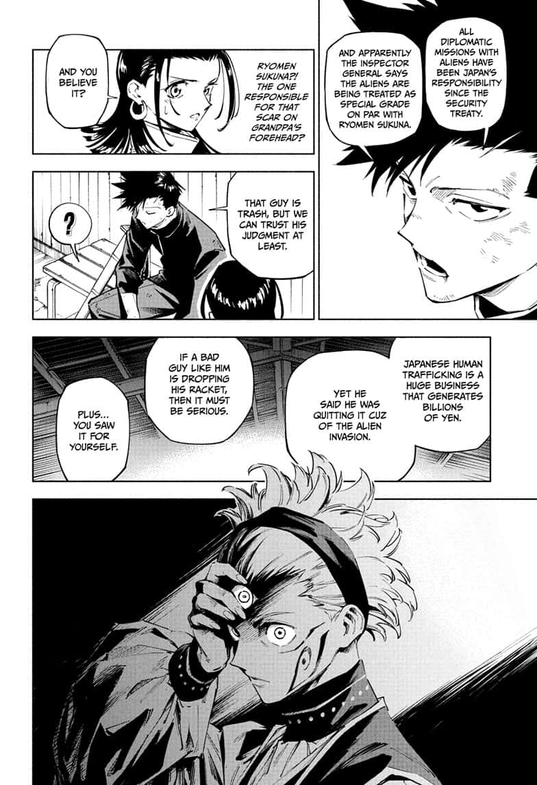 Jujutsu Kaisen Modulo Manga Chapter 2 page 10 - Deterrence scene