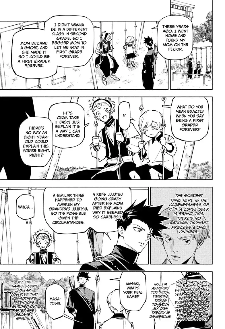 Jujutsu Kaisen Modulo Manga Chapter 4 page 11 - The Boy Who Kept Repeating scene