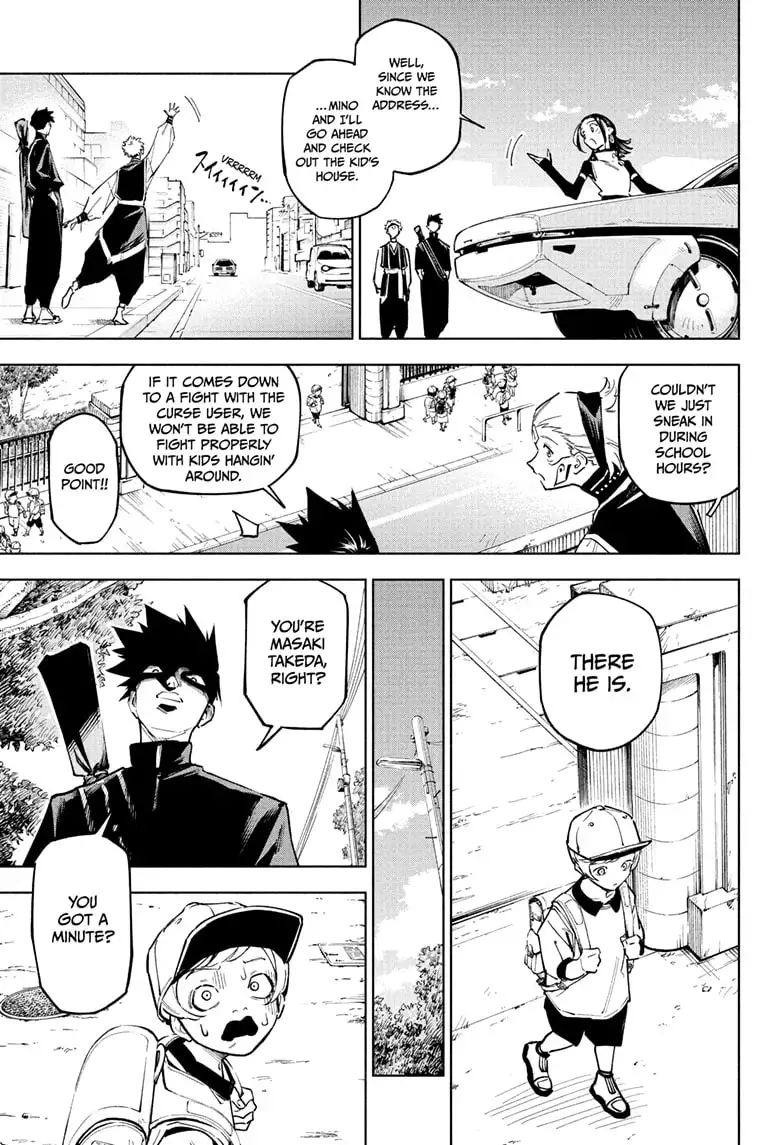 Jujutsu Kaisen Modulo Manga Chapter 4 page 7 - The Boy Who Kept Repeating scene