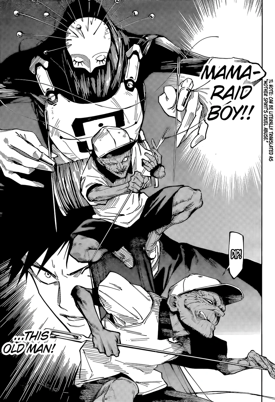 Jujutsu Kaisen Modulo Manga Chapter 5 page 3 - Senility scene