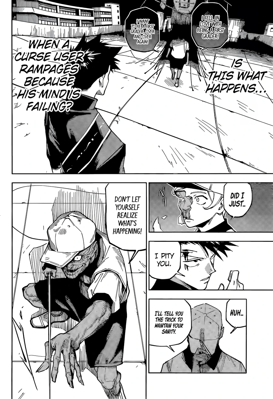 Jujutsu Kaisen Modulo Manga Chapter 5 page 8 - Senility scene