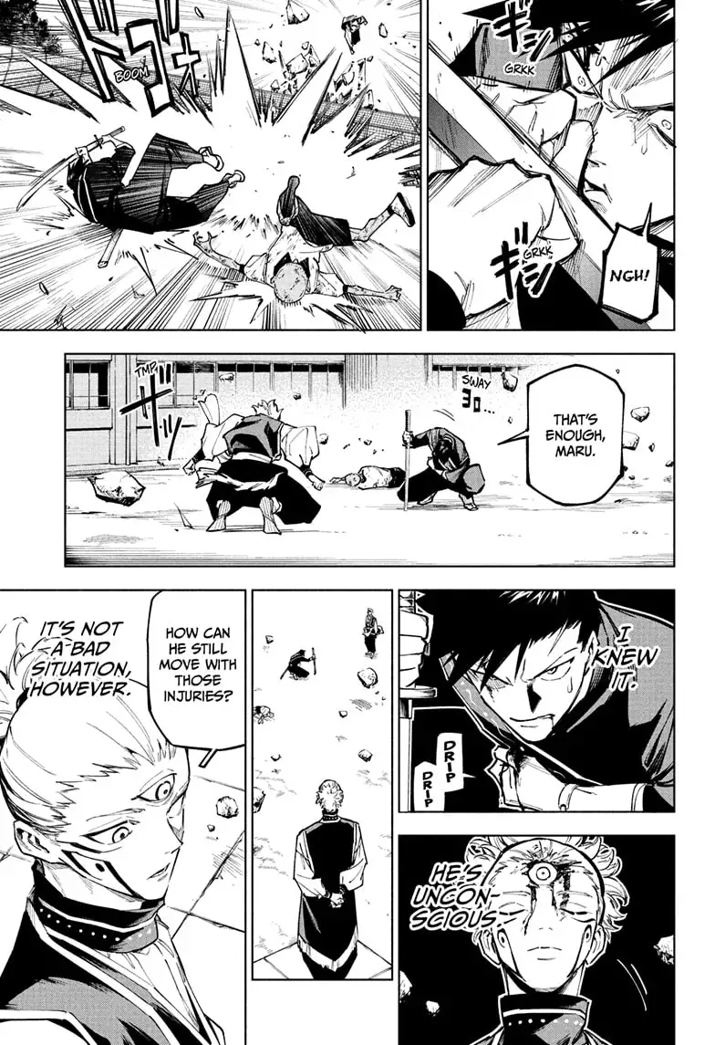 Jujutsu Kaisen Modulo Manga Chapter 6 page 15 - Berserk scene