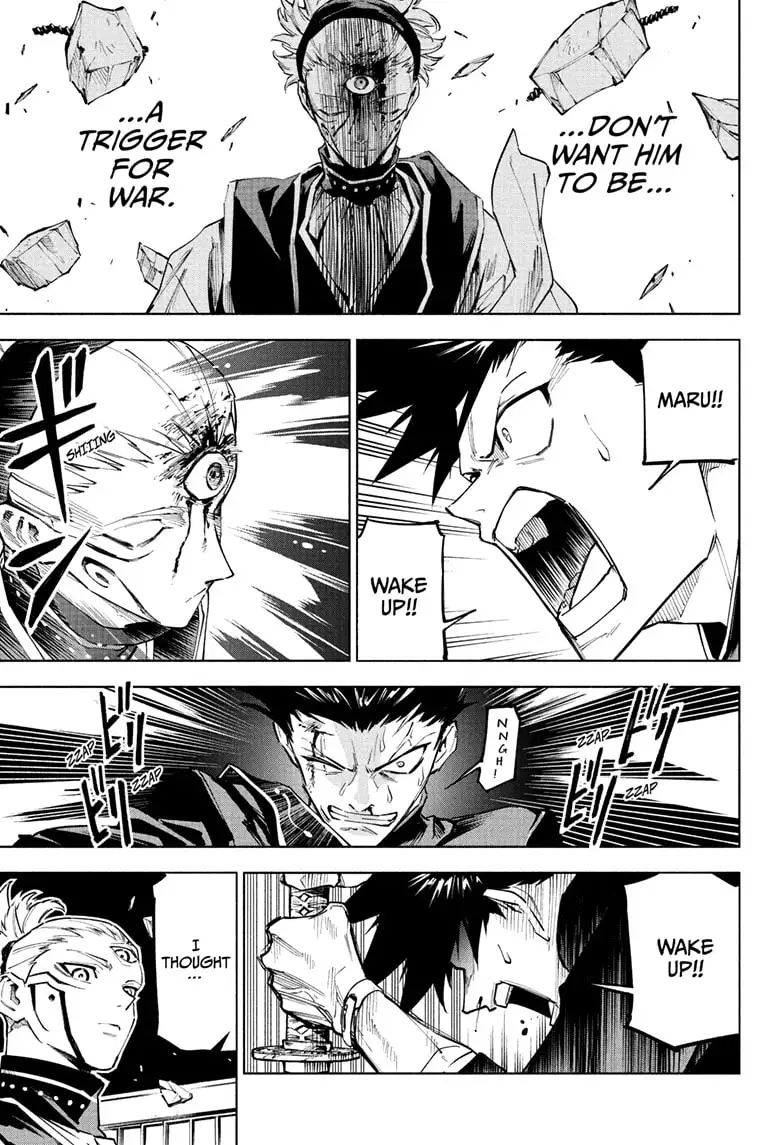 Jujutsu Kaisen Modulo Manga Chapter 6 page 17 - Berserk scene