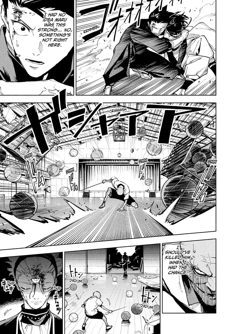 Jujutsu Kaisen Modulo Manga Chapter 6 page 5 - Berserk scene
