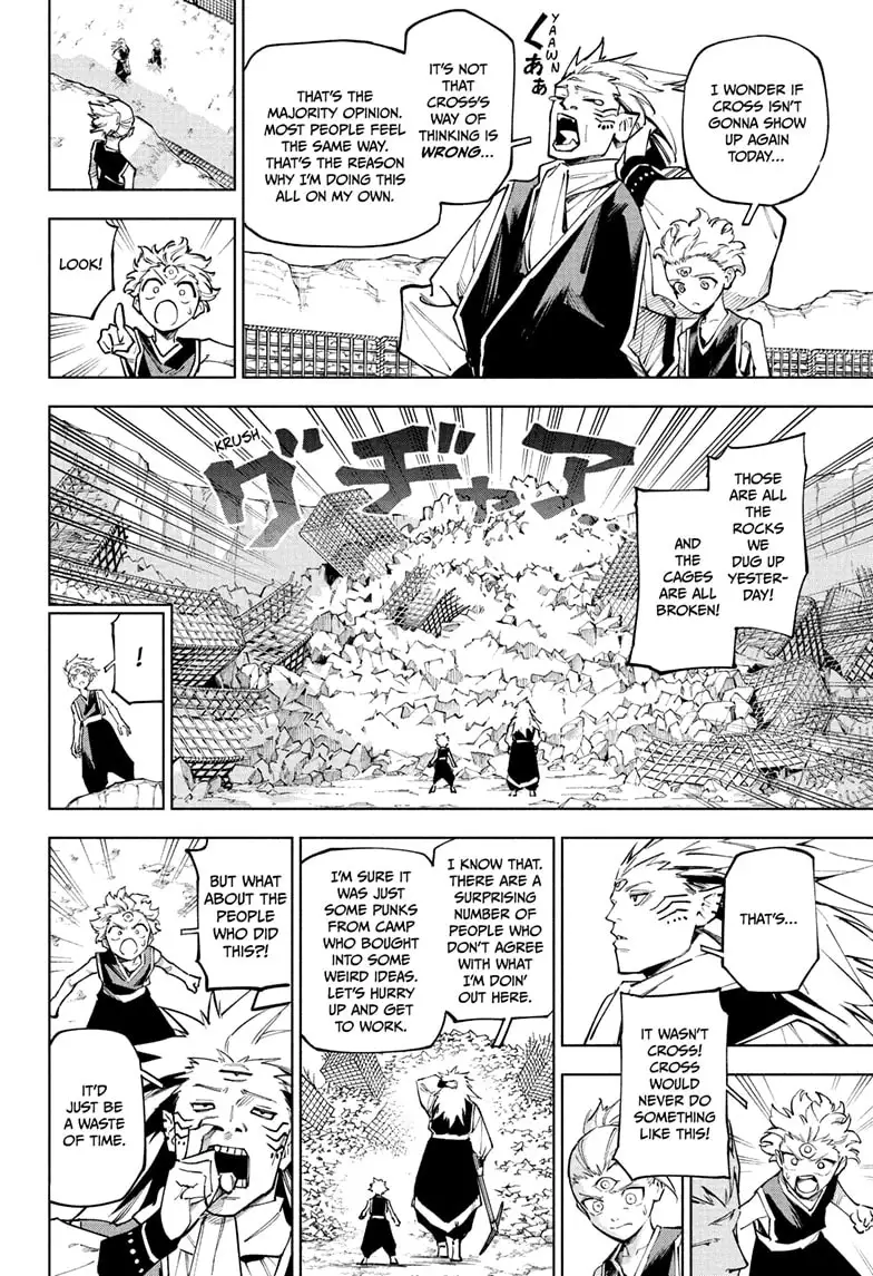 Jujutsu Kaisen Modulo Manga Chapter 8 page 10 - Dura Val, Bobbidi Mechika, Part 1 scene