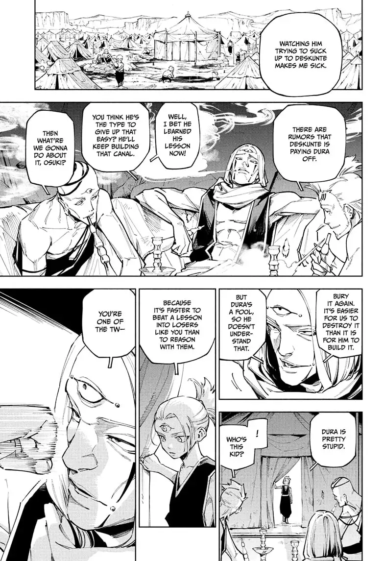 Jujutsu Kaisen Modulo Manga Chapter 8 page 11 - Dura Val, Bobbidi Mechika, Part 1 scene