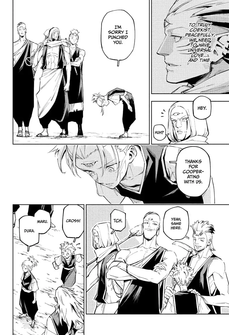 Jujutsu Kaisen Modulo Manga Chapter 8 page 14 - Dura Val, Bobbidi Mechika, Part 1 scene