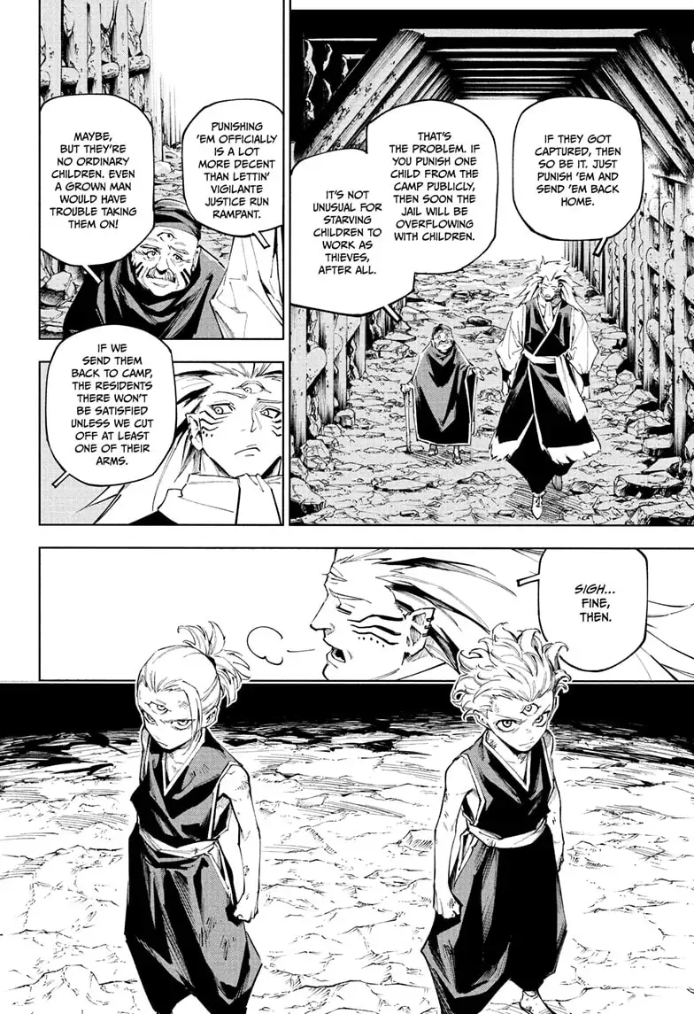 Jujutsu Kaisen Modulo Manga Chapter 8 page 2 - Dura Val, Bobbidi Mechika, Part 1 scene