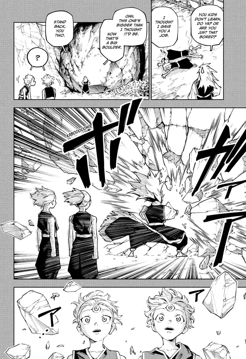 Jujutsu Kaisen Modulo Manga Chapter 8 page 6 - Dura Val, Bobbidi Mechika, Part 1 scene