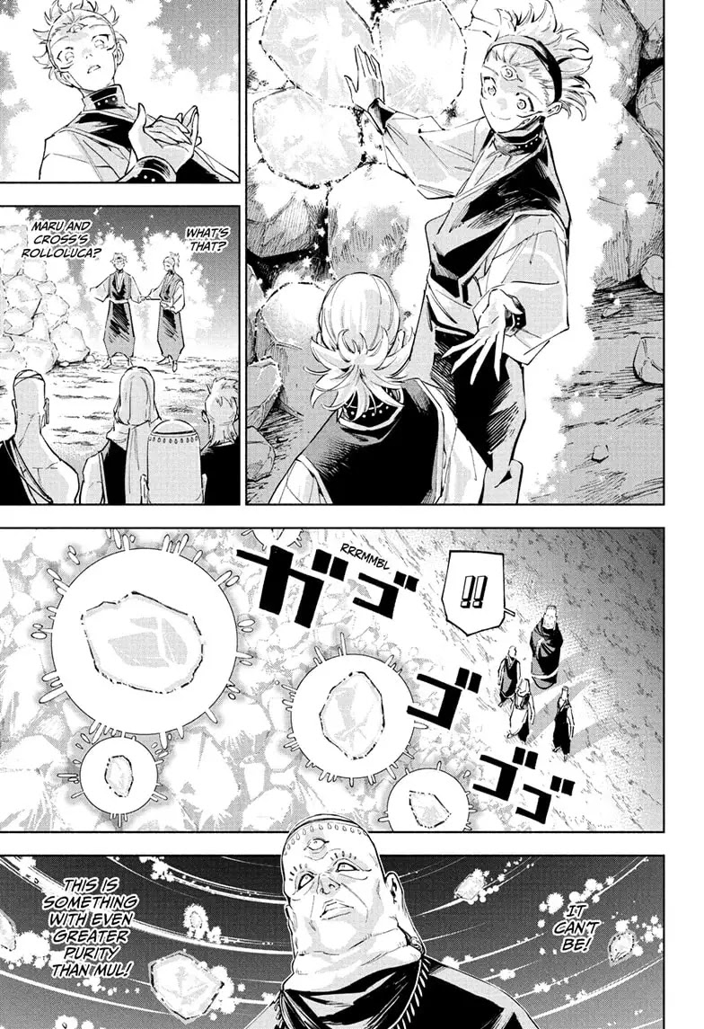 Jujutsu Kaisen Modulo Manga Chapter 9 page 19 - Dura Val, Bobbidi Mechika, Part 2 scene